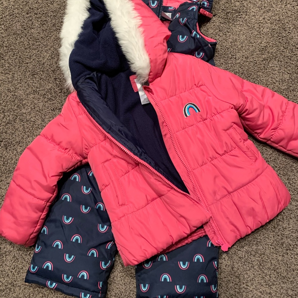 Carter’s toddler snow jacket and snow pants
